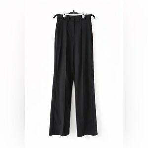 Lululemon Black  Woven Trouser Pants High Rise Work Travel Size 6